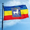 Drapeau des cosaques de la rivière Don de Russie