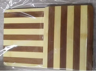 Пользовательская бамбуковая разделочная доска набор из 3 разделочных досок