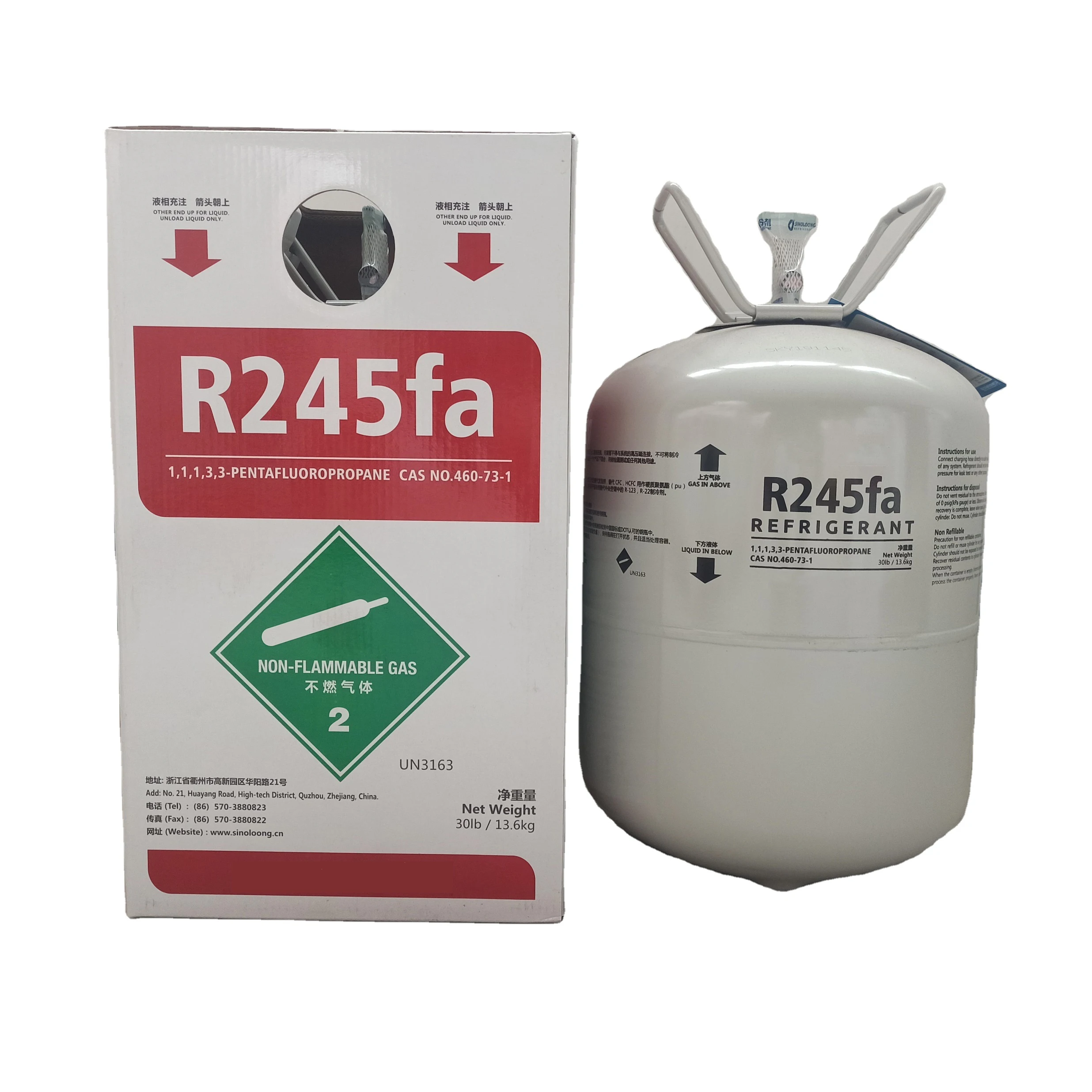 Wholesale Good Price Refriegrant Gas R245fa Productr 245fa Refrigerant ...