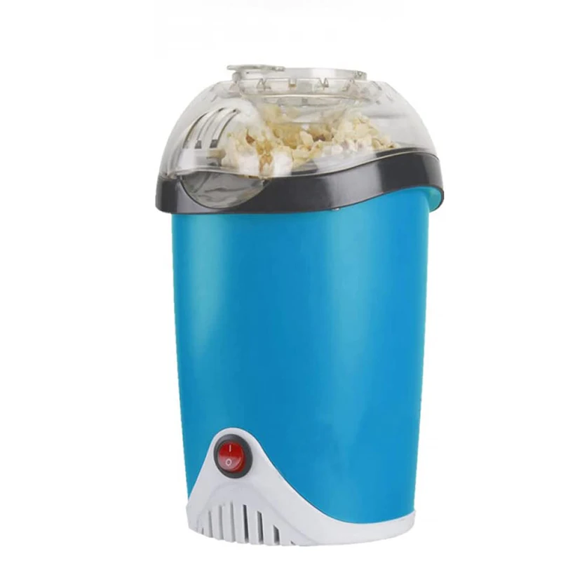 220v Portable Electric Hot Air Mini Popcorn Maker With Butter Melter For Sale Home Kitchen Use