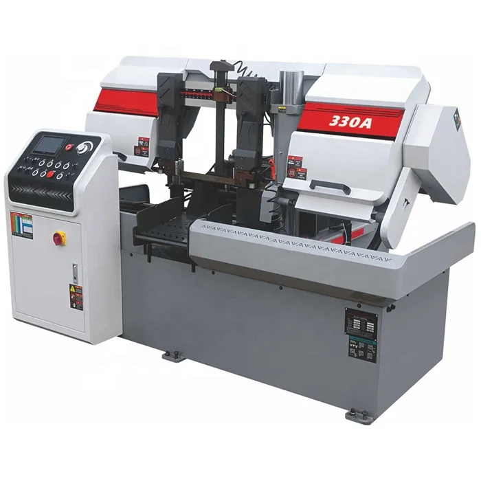 Portable Bandsaw Machine Horizontal Manual Sawing Cutting Machine Size Shanghai ANTISHICNC Made in China Low Price Fast