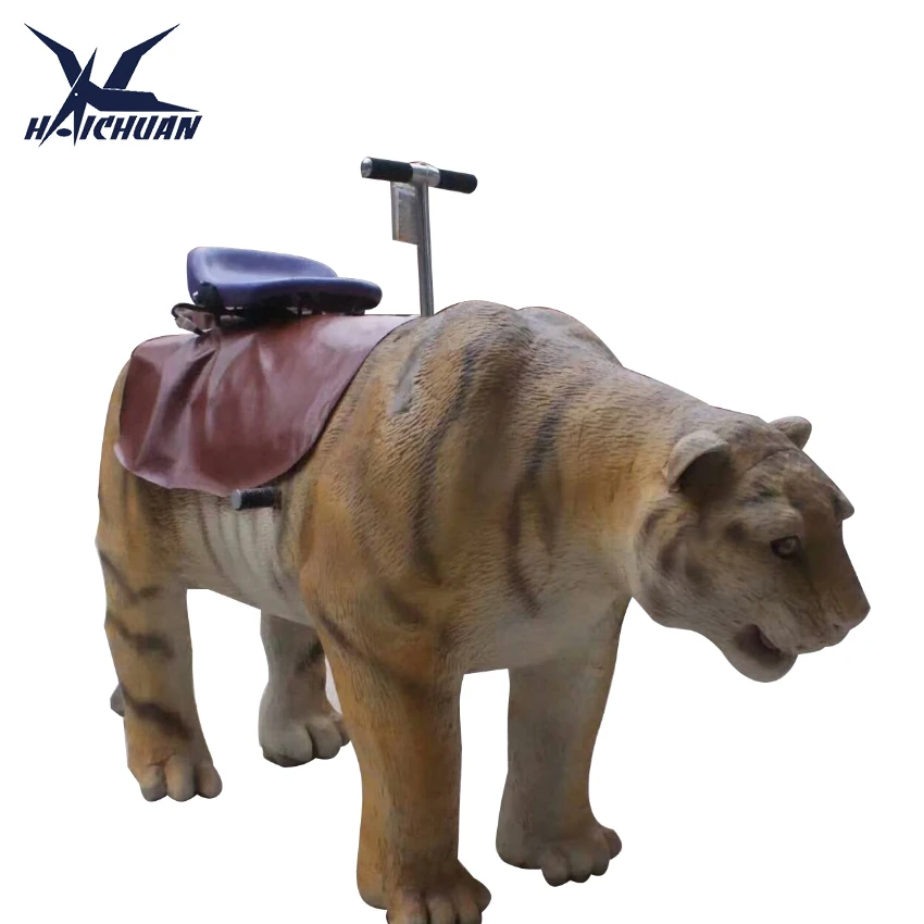 Mekanisk Elefant Løve Tiger Zebra Giraff Livsstørrelse Voksne Kan Kjøres Maskin Animatronisk Gående Dyr Kan Kjøres På for Senter