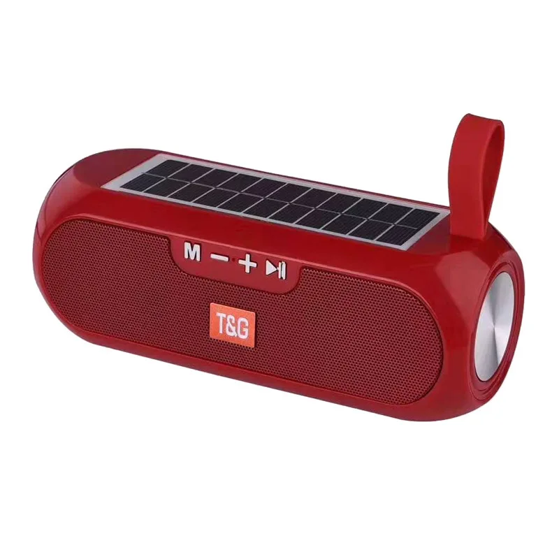 Best Selling TG182 Solar Power Bluetooth Speaker FM Radio Waterproof High Qualit Power Wireless Portable Solar Bluetooth Speaker - ANKUX.COM