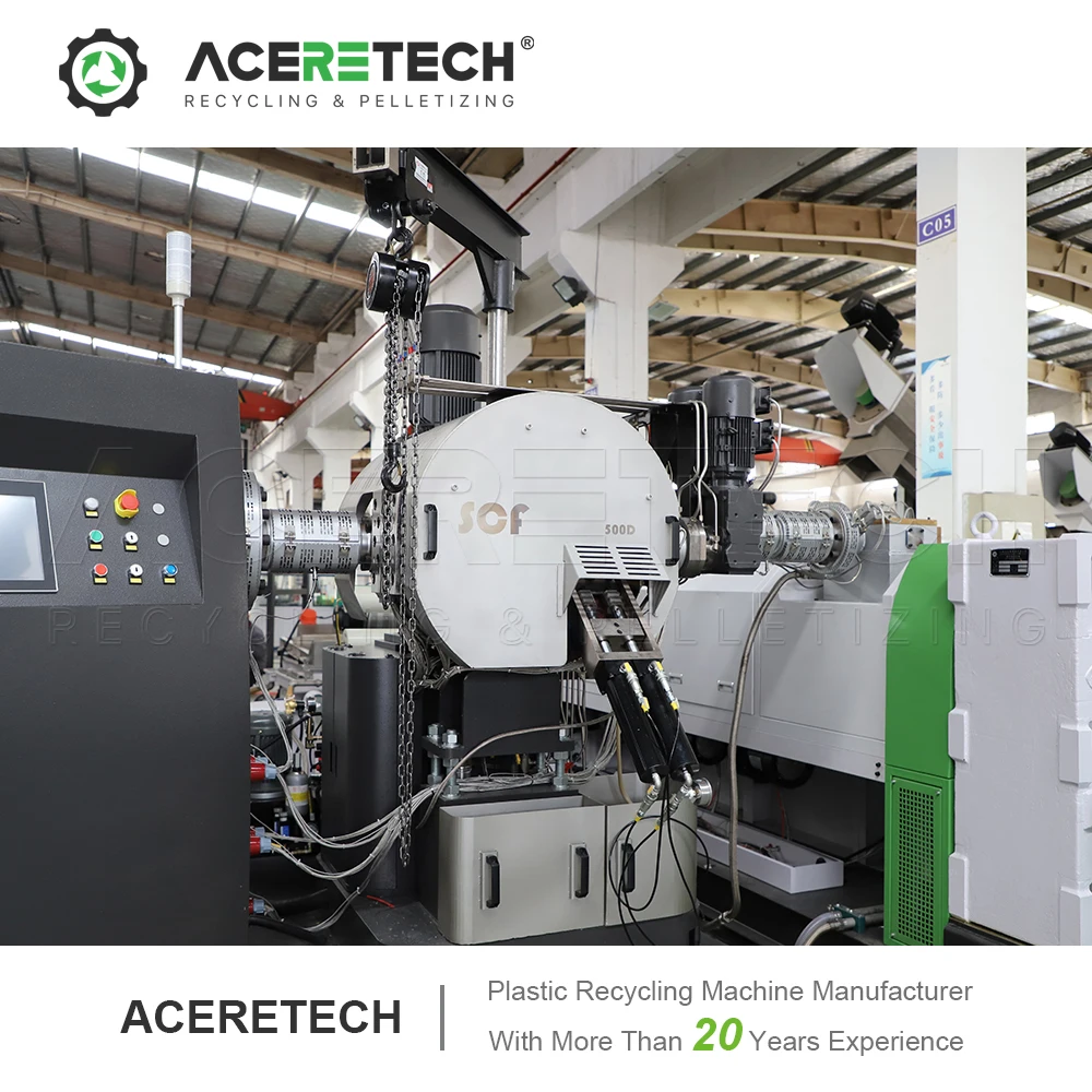 New Product SCF Automatic Self Cleaning No Mesh Melt Filter for Plastic Recycling Extrusion Machine