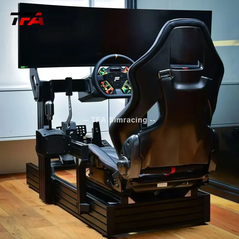 モーションシムレーシングシミュレーターシート油圧408040160Tスロット