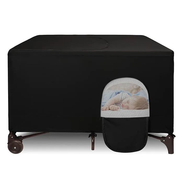 blackout crib tent