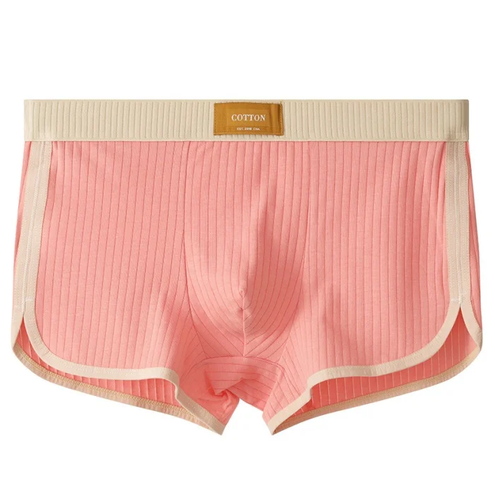 Men's Comfortable Breathable Boxer Briefs Underwear for Spring Summer Autumn Winter