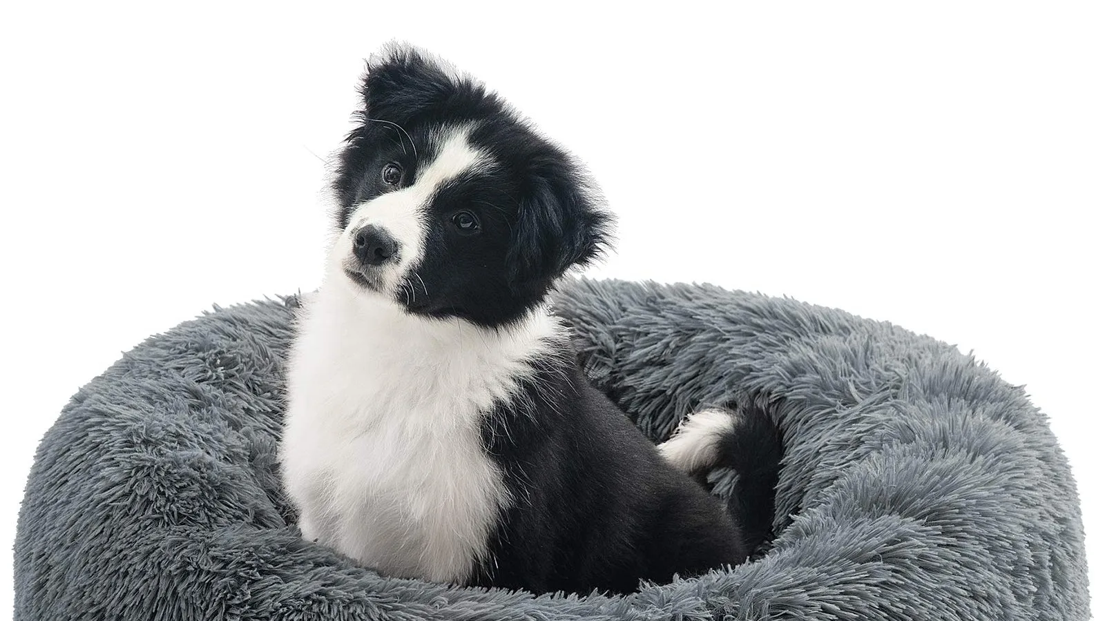 Calming Dog Bed Cat Bed Donut Cuddler,Anti Anxiety Dog Bed For Small