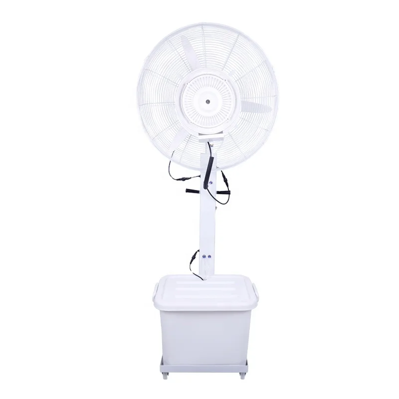 26 30 Inch Industrial Outdoor Electric Stand Floor  Water Spray Ventilador air Coolers Maker Mist Fan Sprayer