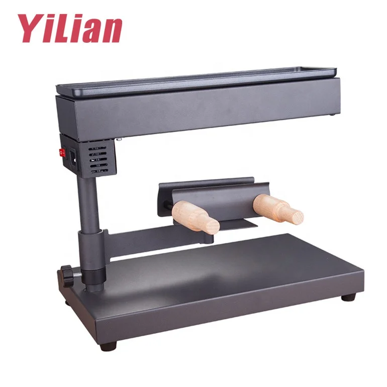 Электрическая грелка для сыра в швейцарском стиле гриль растапливания с двусторонней антипригарной поверхностью