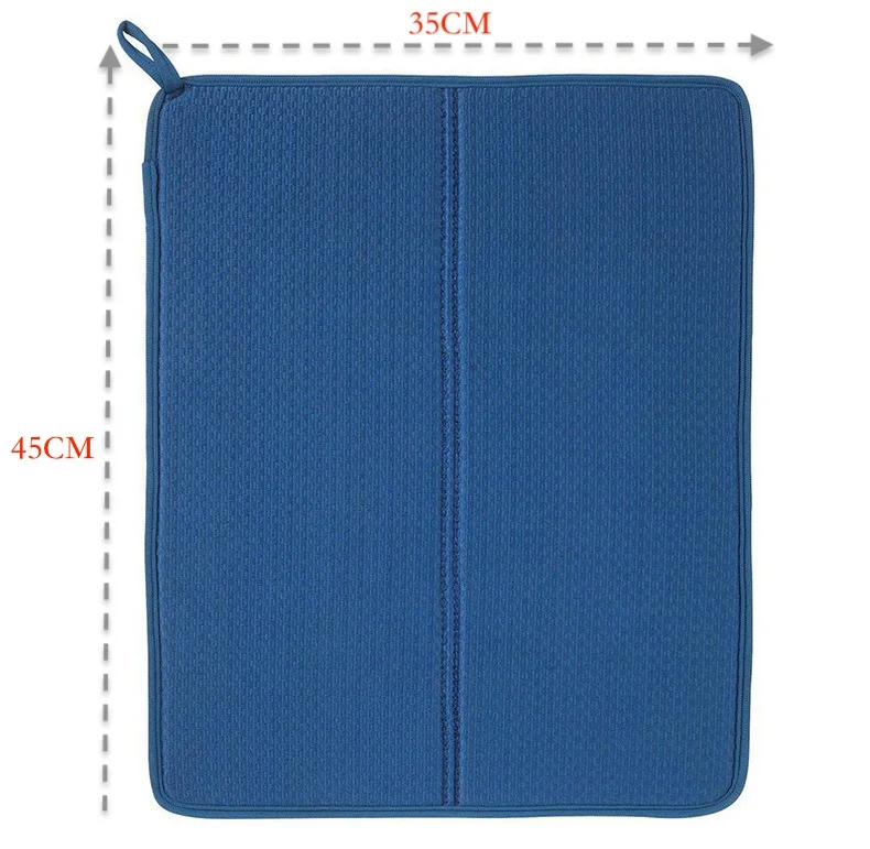 Original Dish Drying Mat Xl Microfiber,Absorbent,Machine Washable,Fast