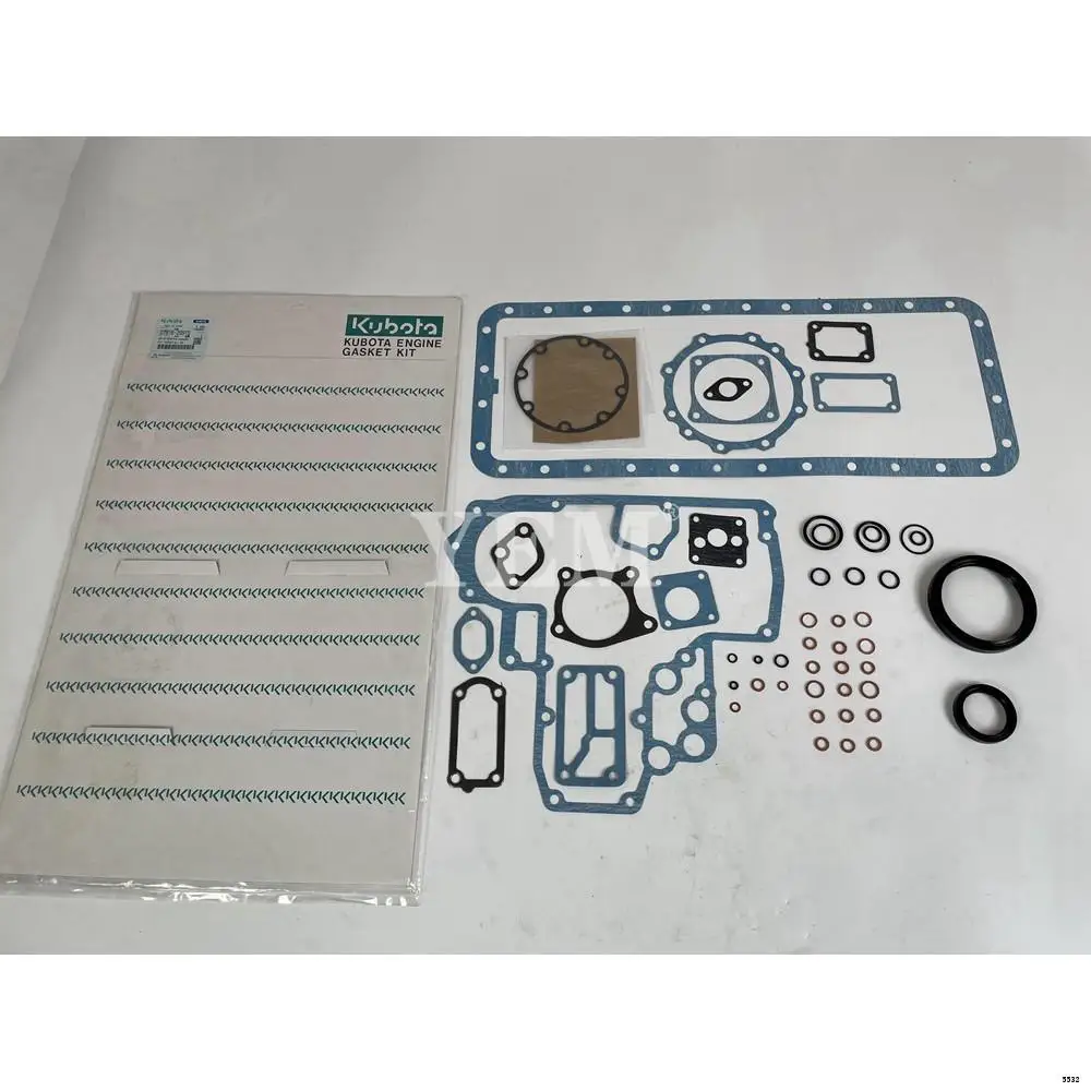 Original Brand New Bottom Gasket Kit 07916-29915 For Kubota S2600 Diesel Engine Machinery Engine Parts