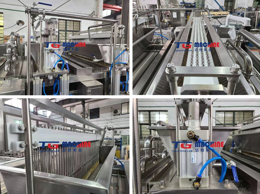Automatic Sus304 Popping Pearls Agar Production Line Popping Boba ...