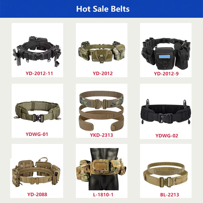 Yakeda Boots YAKEDA Tactical Heavy Duty Battle Beltu2013Quick