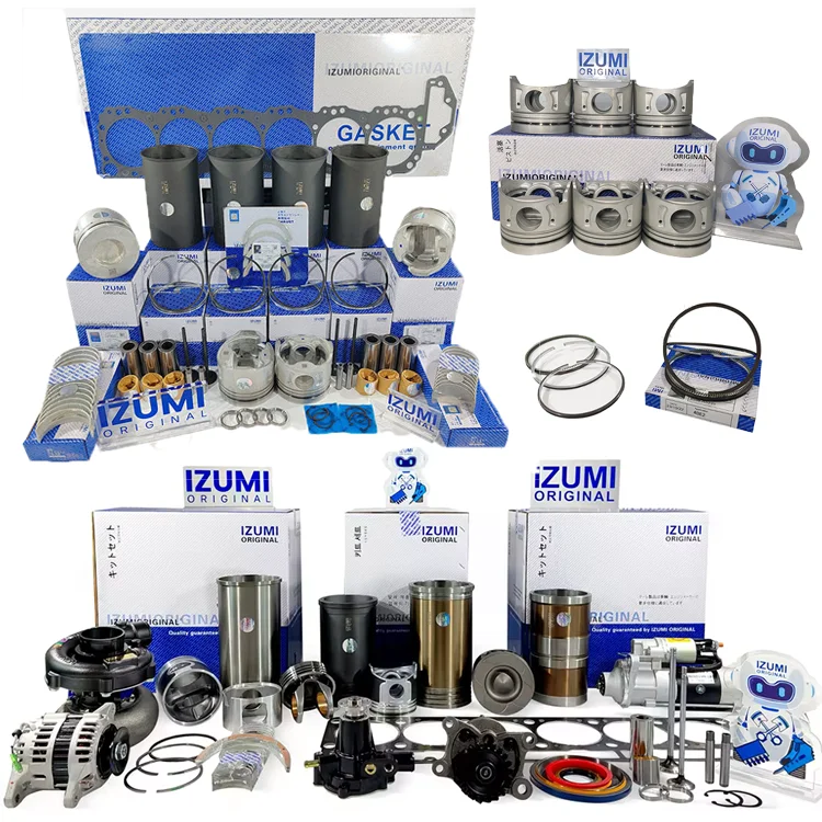 IZUMI ORIGINAL QSK19 QSK23 QSK25 QSK45 QSK50 QSK60 QSK78 Diesel Engine Parts Overhaul Rebuild Repair Liner Kit FOR CUMMINS
