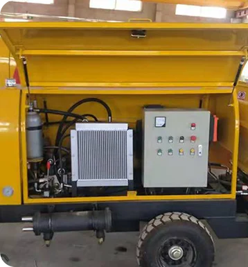 Customization Mini Concrete Pump Diesel Small Portable Concrete ...