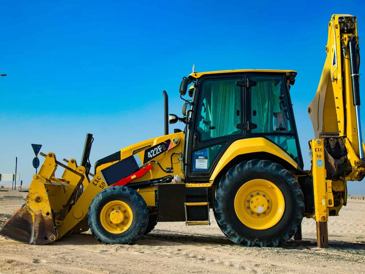 Backhoe Loader 422f2 Mini Diesel Backhoe Loader Hydraulic System 3 Ton