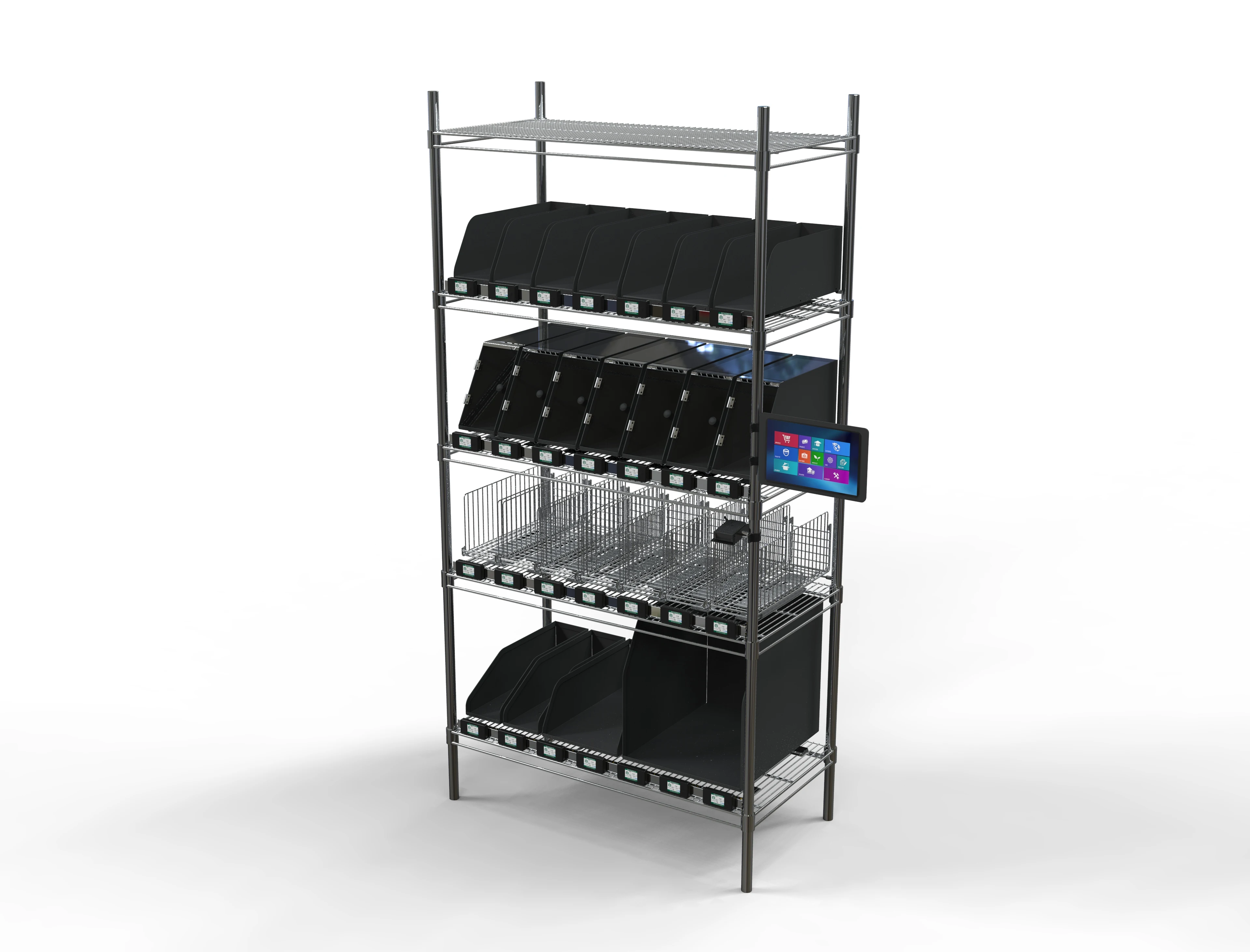 Monolithiot Smart Warehousing Heavy Duty Pallet Rack Warehouse