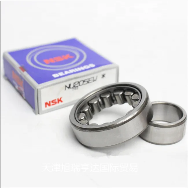 16mm Width Pressed Steel Cage Standard Capacity 11000rpm Maximum Rotational Speed Metric Straight NSK N206W Cylindrical Roller Bearing Normal Clearance 30mm Bore 62mm OD Removable Outer Ring 23500N Dynamic Load Capac 21500N Static Load Capacity
