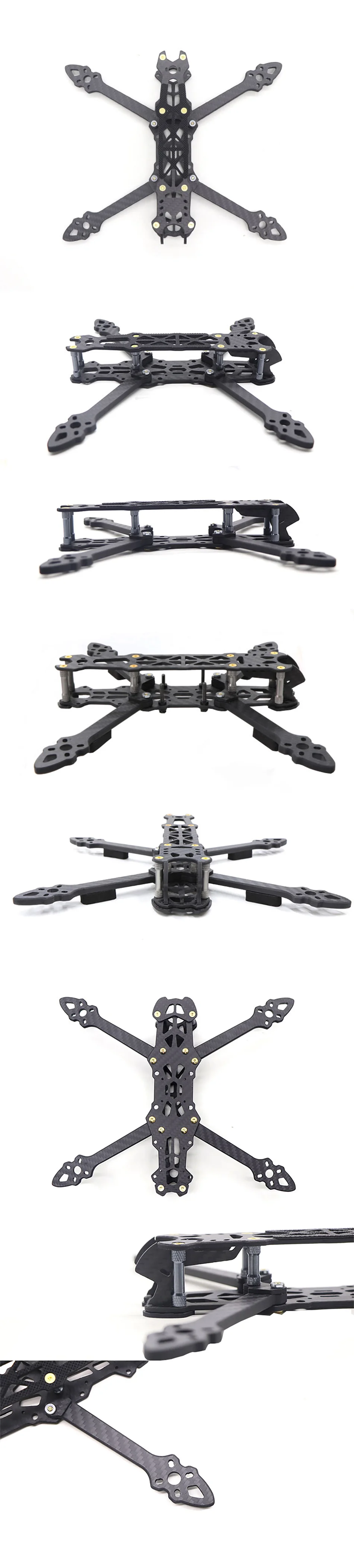 HSKRC Mark4 7 Inch FPV Racing Drone Frame Kit - Quadcopter Parts