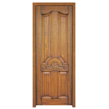 Painted solid wood door customized wood doors painting wood door