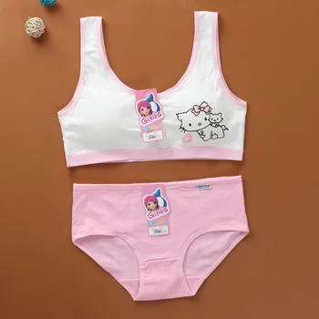Hello Kitty - Girls' Bra And Panty Set