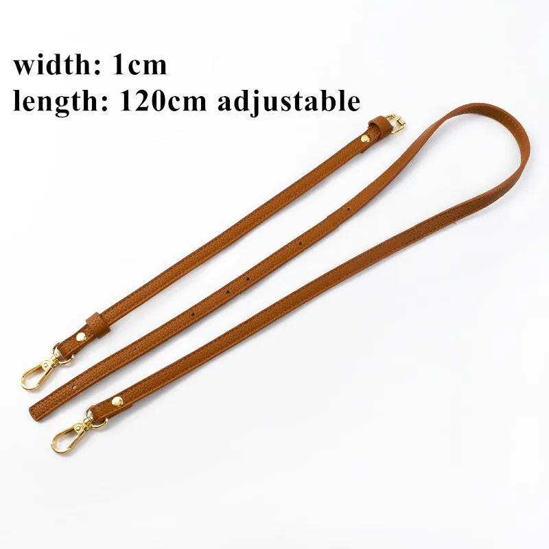 Deepeel Bf218 1cm Handbag Accessories Adjustable Crossbody Leather Belt