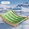 L Lime White Bear Ice Lounge Bed, recommended 10kg