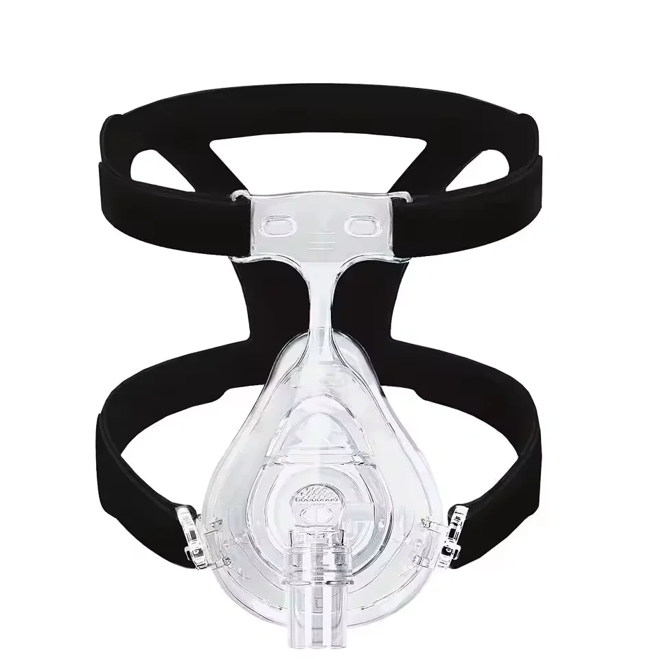 Silicone cushion sleep Mask Cover Anti-asphyxia Valve Body Elastic Headgear CPAP Mask NIV Masks adult