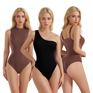 Modern Luxury Fabric Seamless One-piece Invisible Body Suit Slimming Shapewear Bodysuits for Girl Outfit