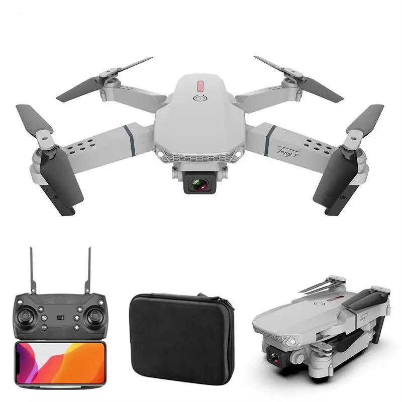 Радиоуправляемые игрушки E525 PRO E88 Дрон 4K с HD камерой Широкий угол WIFI FPV Радиоуправляемый квадрокоптер профессиональные складные дроны