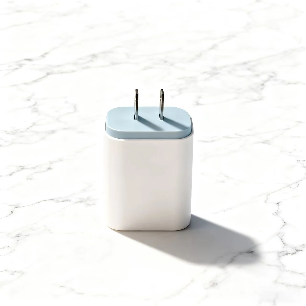 PD 65W USB-C Charger, US Standard PD Fast Charging Type-C Charger, GaN Multi-Port Wall Charger Dual USB-C Output A809