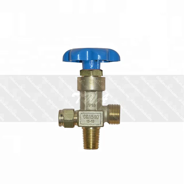 QF-2B gas pressure brass oxygen handwheel cylinder valve