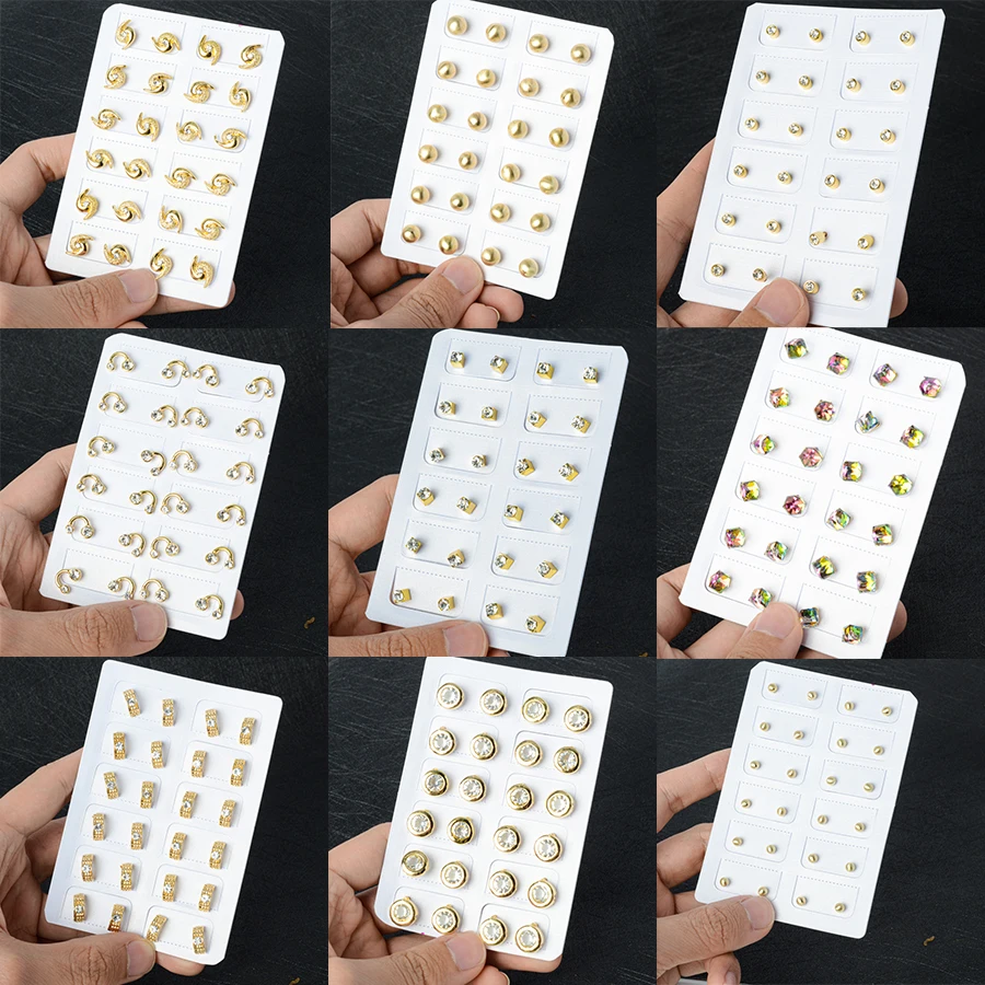 Wholesale Designer Inspired Earrings Christmas Earrings Jewelry Diamond Earrings Europe Trendy