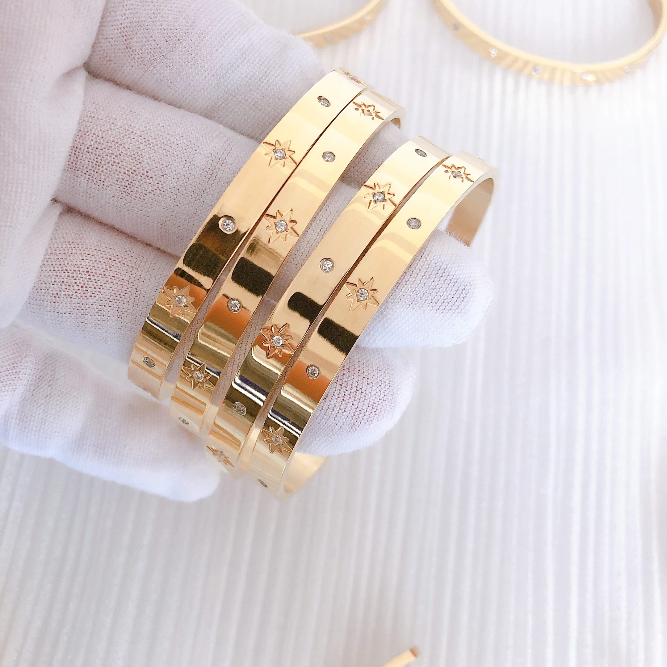 Inspire Jewelry 2021 Stylish Stainless Steel Cuff Bracelets