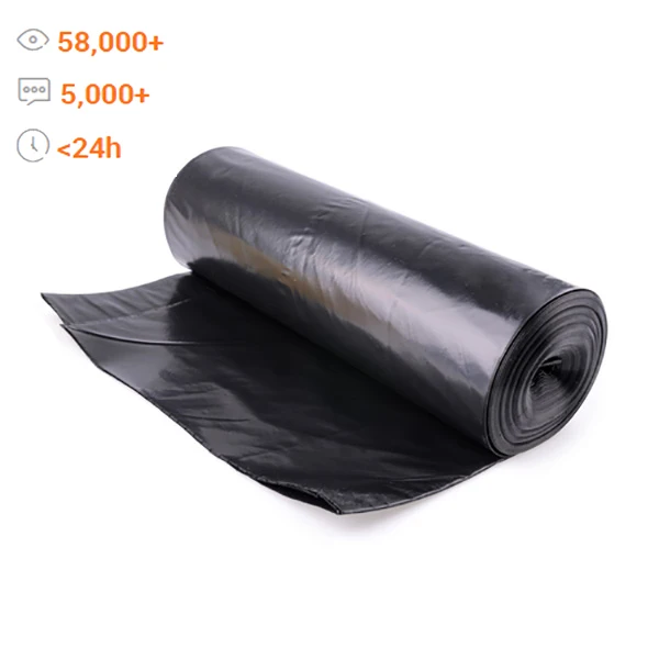 Strong Multipurpose Large Black Trash Bags - China Garbage Bag and Trash Bag  price