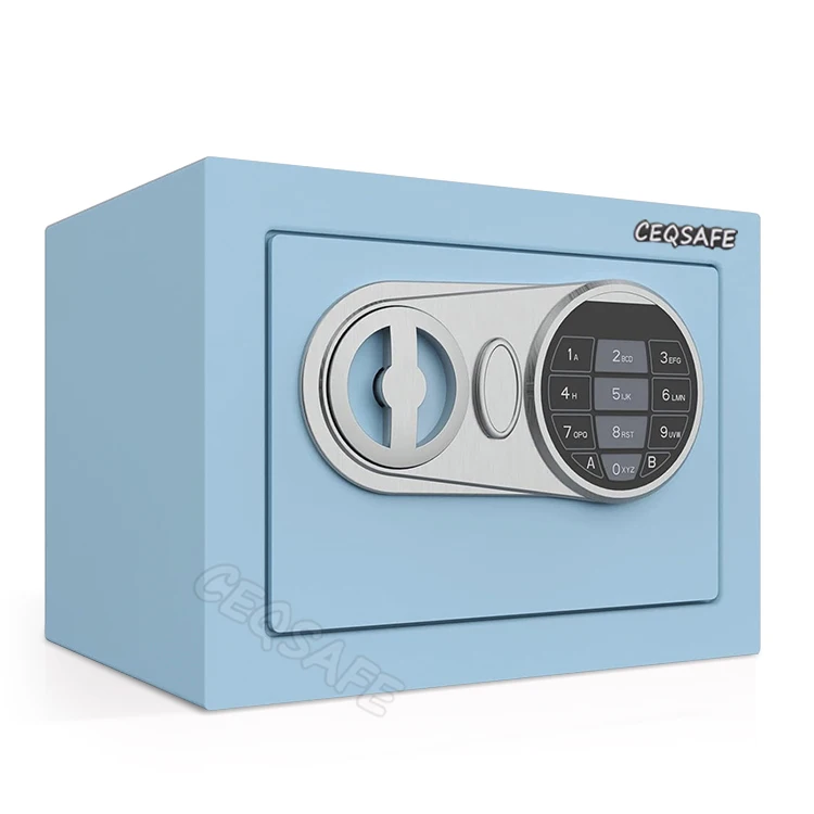 CEQSAFE Factory Price Custom Mini Money Digital Electronic Lock Safe Box Home Mini Money Safe Box