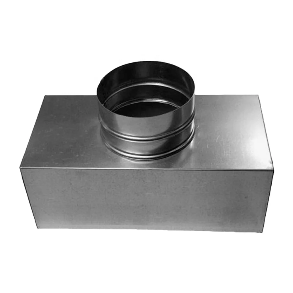 stainless-steel-square-plenum-box-for-ventilation-system-hvac