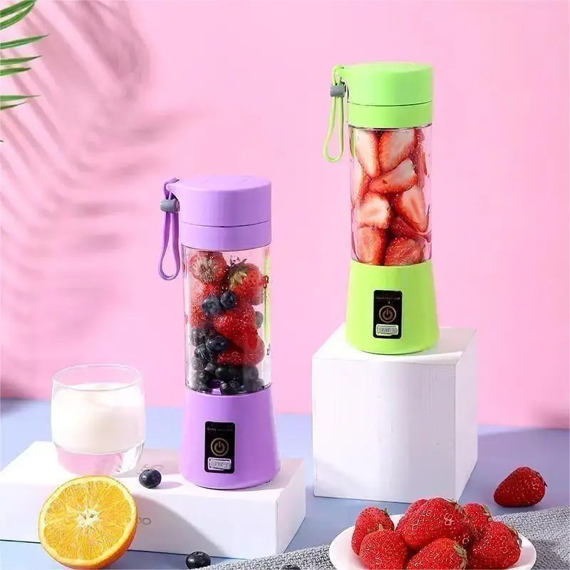 Portable Fresh Juicer Smoothie Blender Usb Rechargeable Fruit Juicer ...