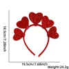 Cerchietto per Capelli Rosso Amore 1