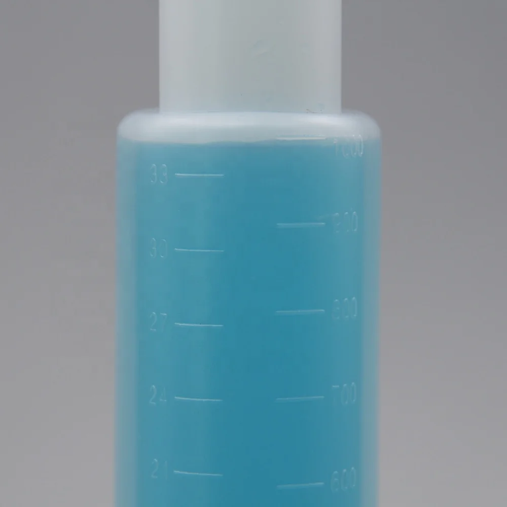 How to Use Twin Neck Bottle Plastic Measuring Bottle Chemical Use Dosing Plastic Dispenser Bottles 1L With Tamper Evident Cap