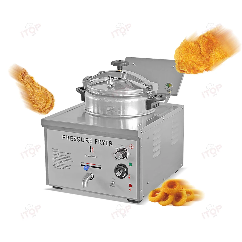 Pressure Fryer Chicken Express Frying Pot for Restaurant