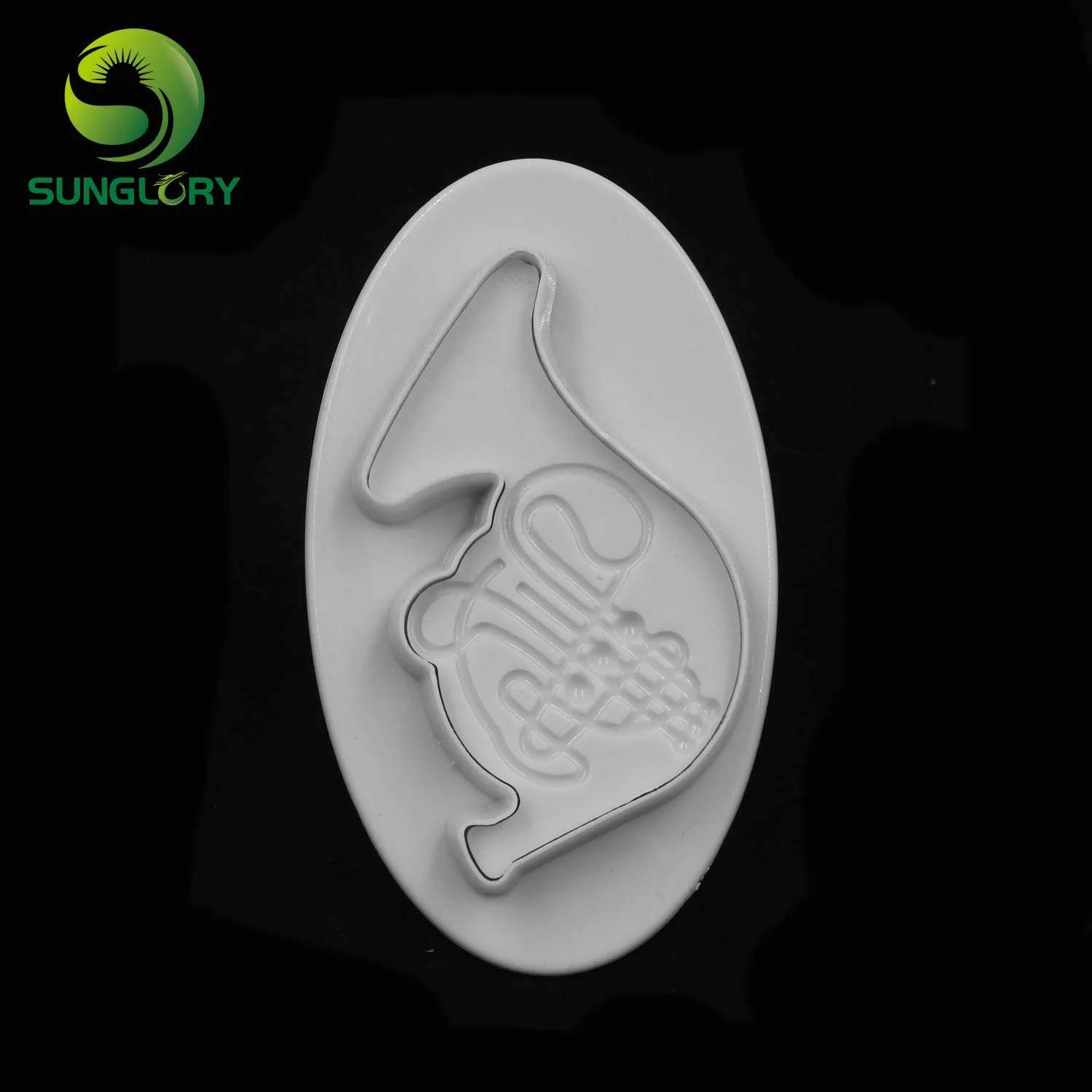 Plastic DIY 4PCS Musical Instruments Plunger Cutter Guitar Violin Fondant Cake Mold Cookie Cutter Cake Decorating Tools Bakeware