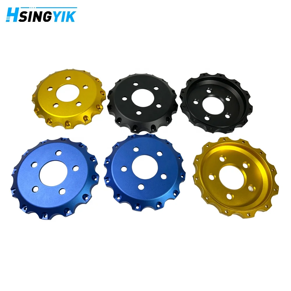 Car Aluminum Alloy Steel Mounting Bell Brake Center Hat Bell Hub for Floating Brake Disc