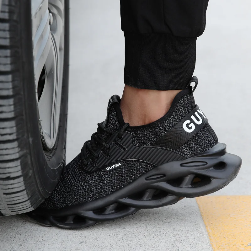 Ligero De Punta De Acero De Trabajo De Seguridad Calzado Con Puntera De  Acero De Los Hombres Indestructible Ryder Transpirable Zapatos De Tenis  Zapatillas De Deporte ~ Zapatos De Los Hombres \u003e