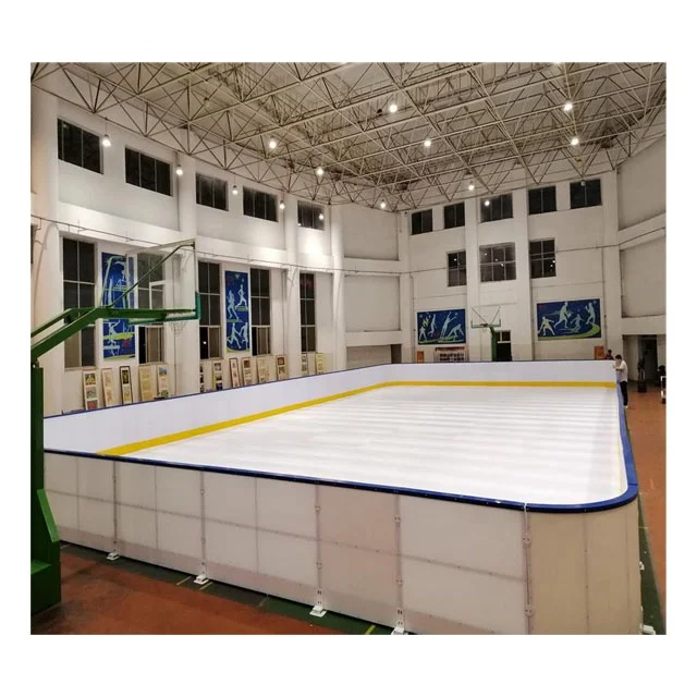 UHMWPE 4*8 Mobile Synthetic Ice Rink Skating Board Polyethylene HDPE Plastic Hockey Rink Board
