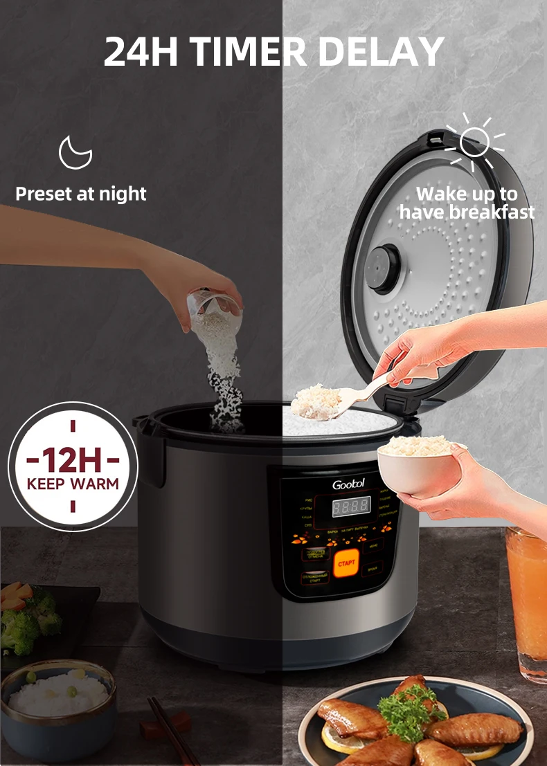 green 0.8L Digital Rice Cooker Electric Multi Kitchen CE Rice Cooker ...
