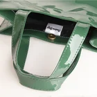 Durable Glossy PVC Shopping Bag PVC Tote Bag PVC Carrier Shoulder Bag details
