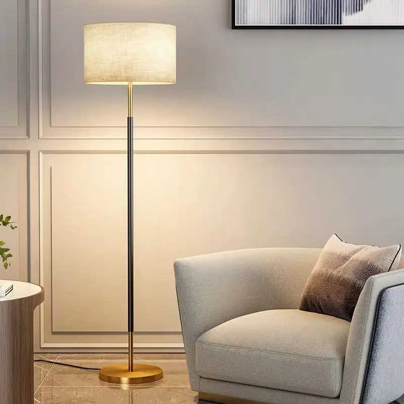Exquisite Postmodern Modern Study Villa Morning Glory Led Rgb Blown Glass Floor Lamp