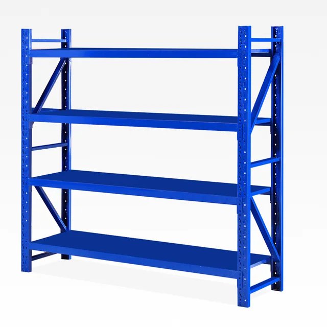 Light Duty Storage System with Multi Layer Shelving and Racks for Warehouses